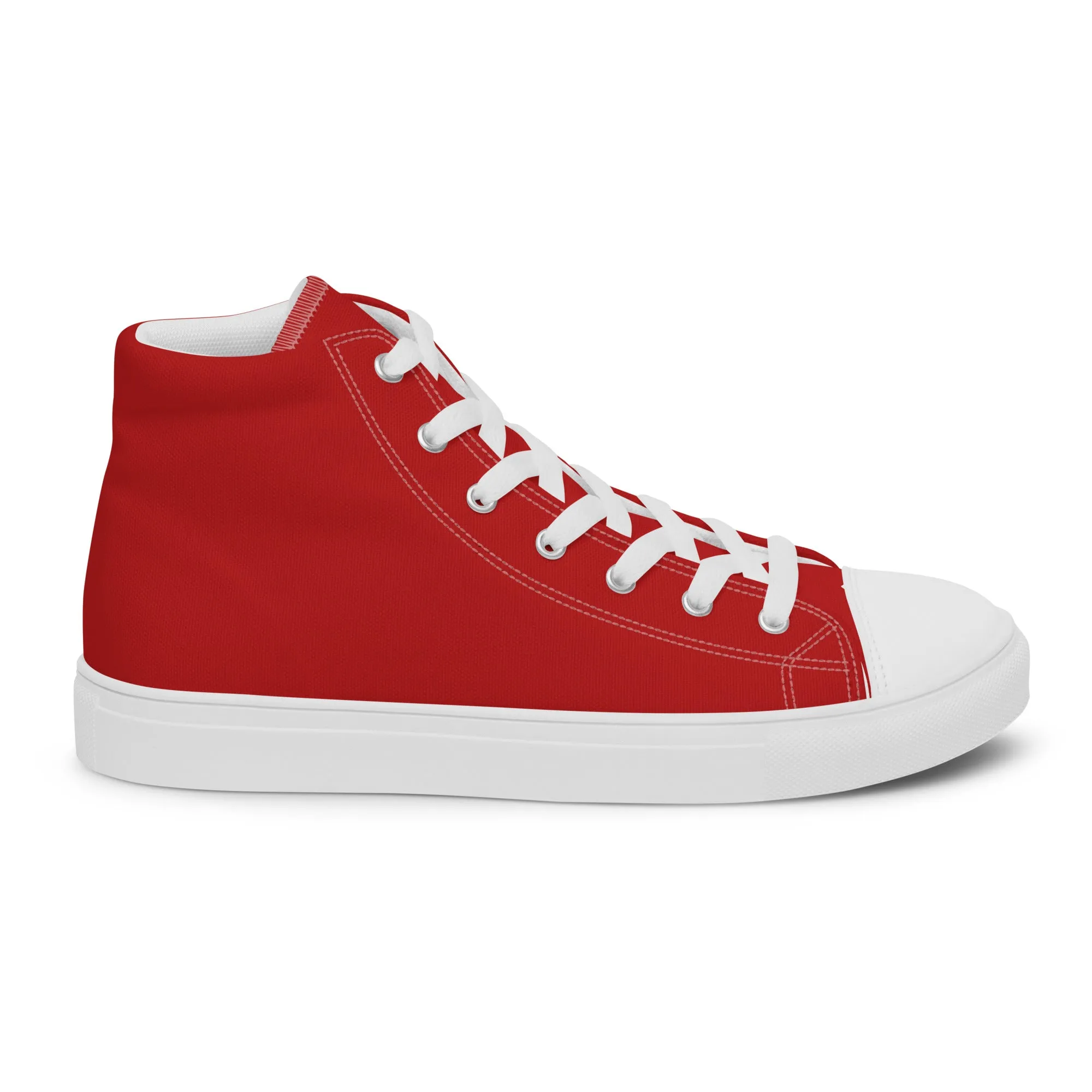 Scarlet Wings Women’s high top canvas shoes