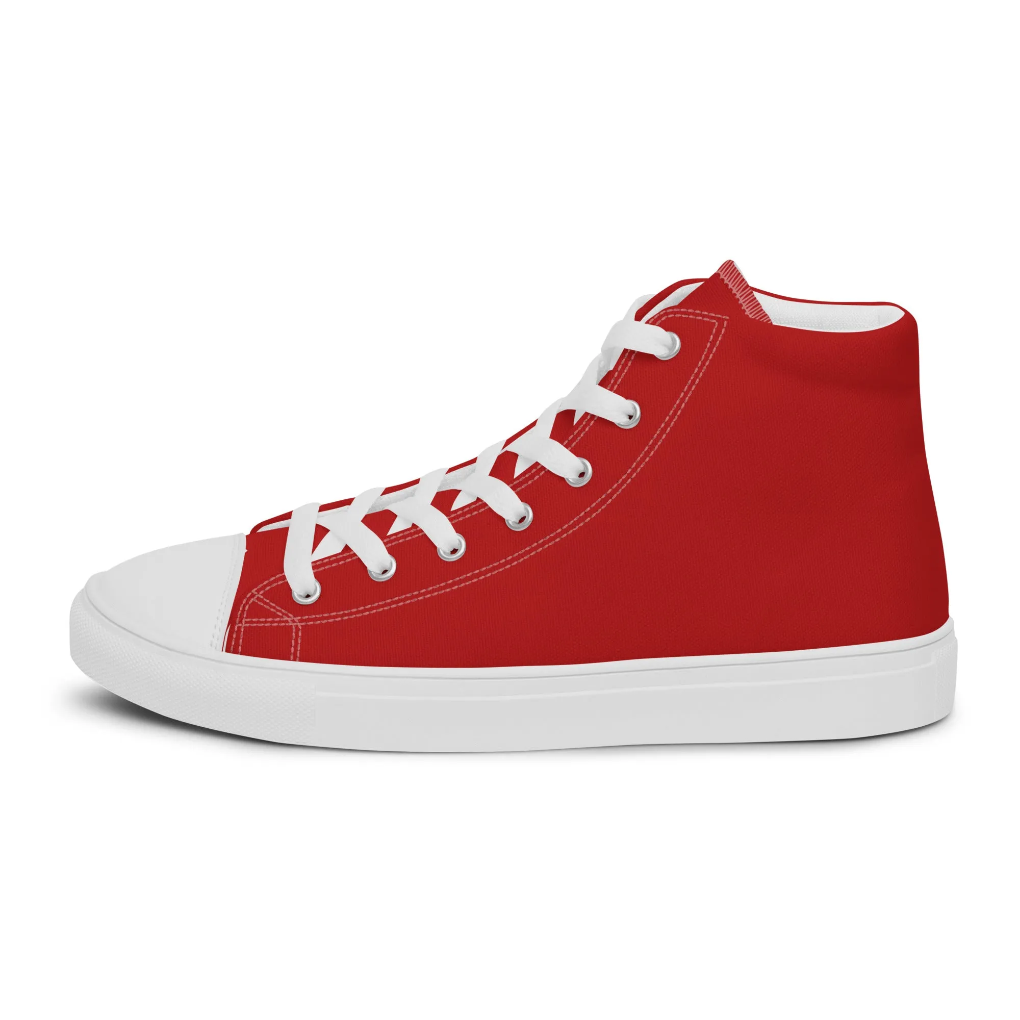 Scarlet Wings Women’s high top canvas shoes