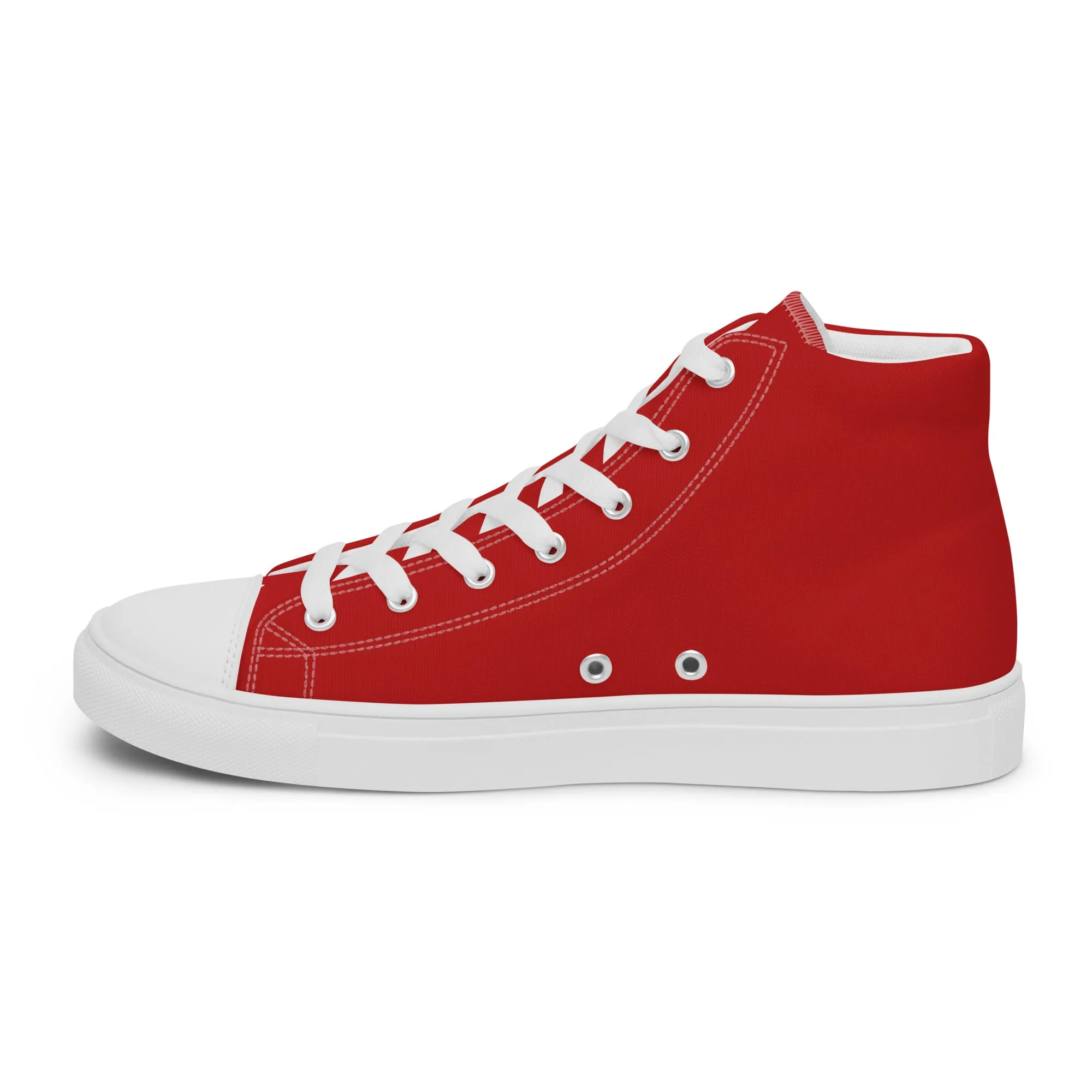 Scarlet Wings Women’s high top canvas shoes