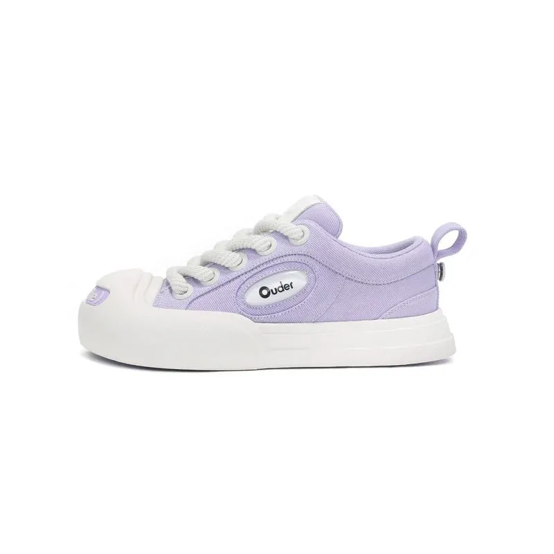 Smile Amethyst Canvas Shoes