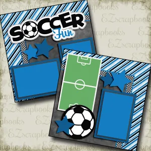 Soccer Fun Blue - 3296