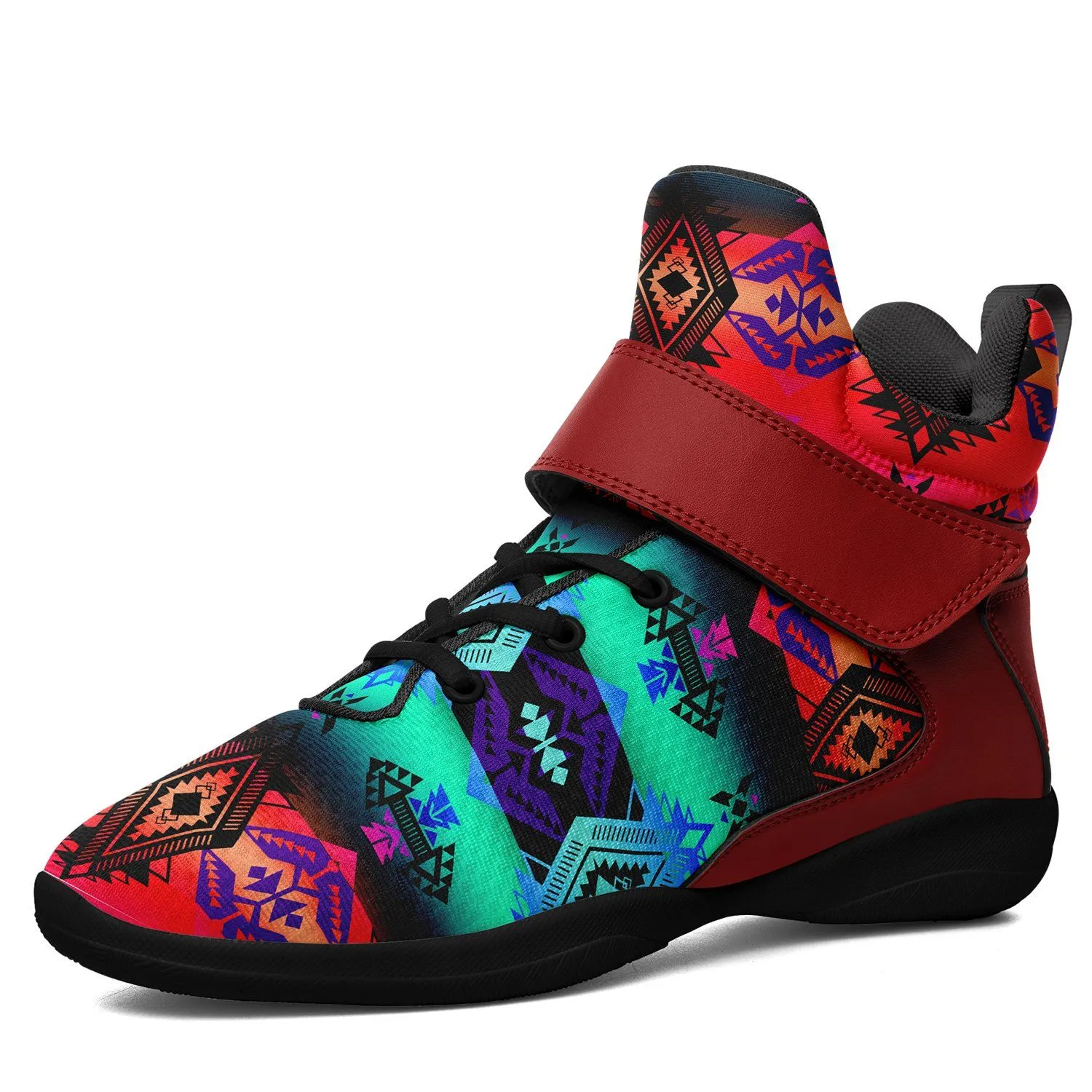 Sovereign Nation Sunrise Ipottaa Basketball / Sport High Top Shoes