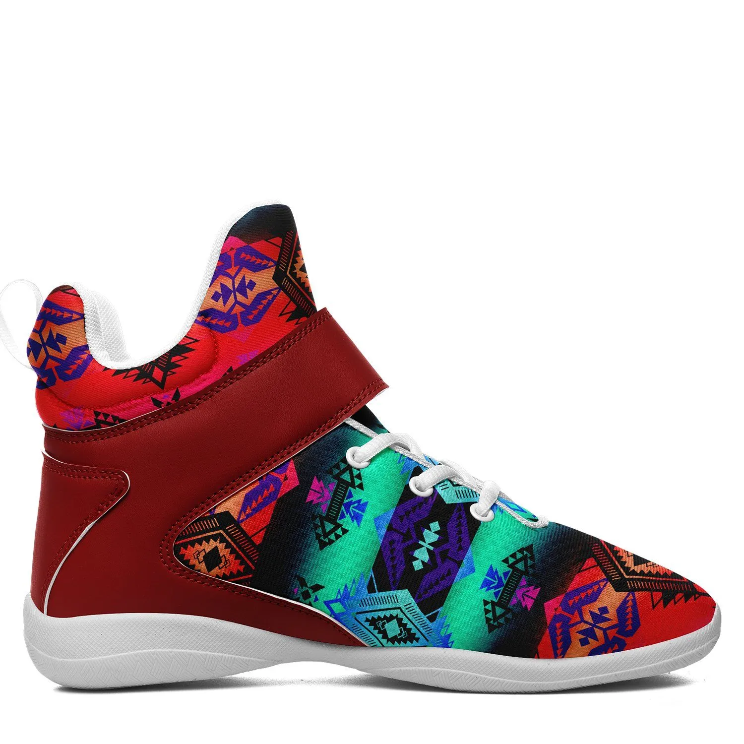 Sovereign Nation Sunrise Ipottaa Basketball / Sport High Top Shoes