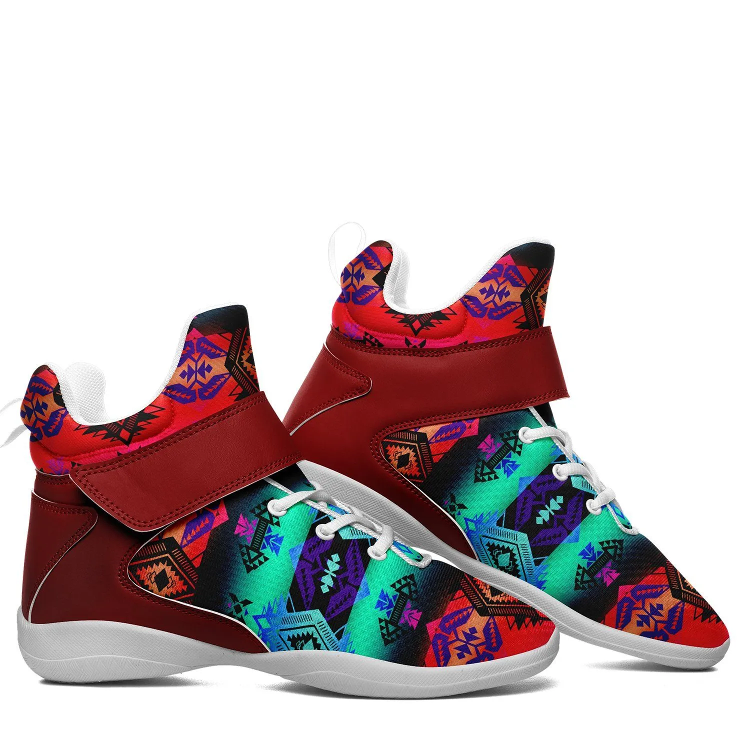 Sovereign Nation Sunrise Ipottaa Basketball / Sport High Top Shoes