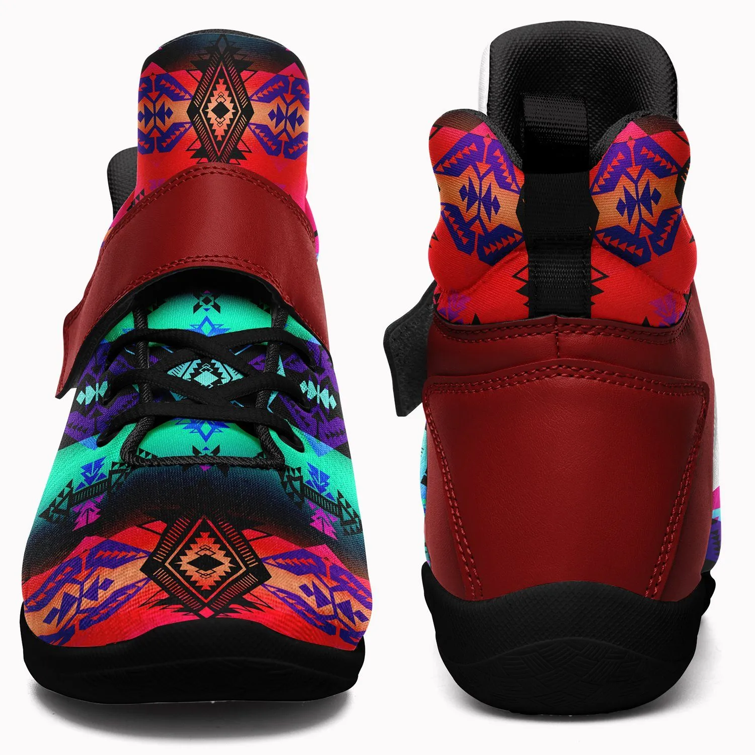 Sovereign Nation Sunrise Ipottaa Basketball / Sport High Top Shoes