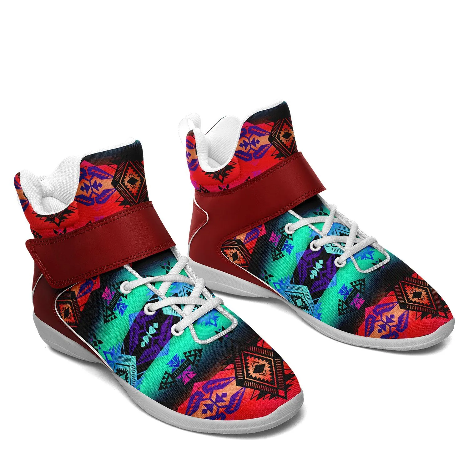 Sovereign Nation Sunrise Ipottaa Basketball / Sport High Top Shoes