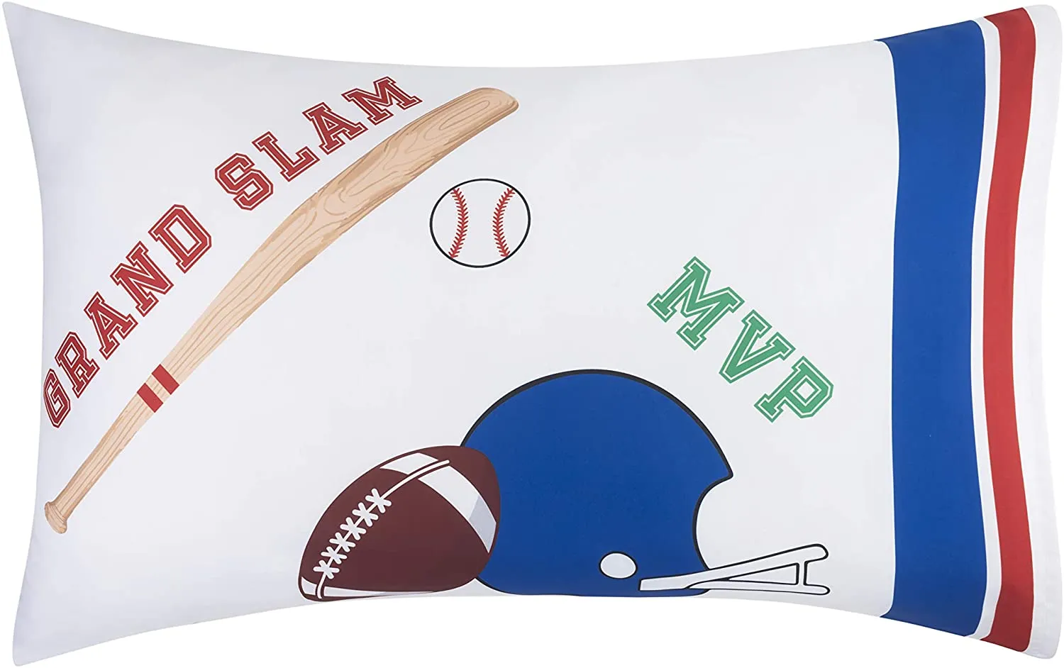 Sports 2 Pack Pillowcase Set