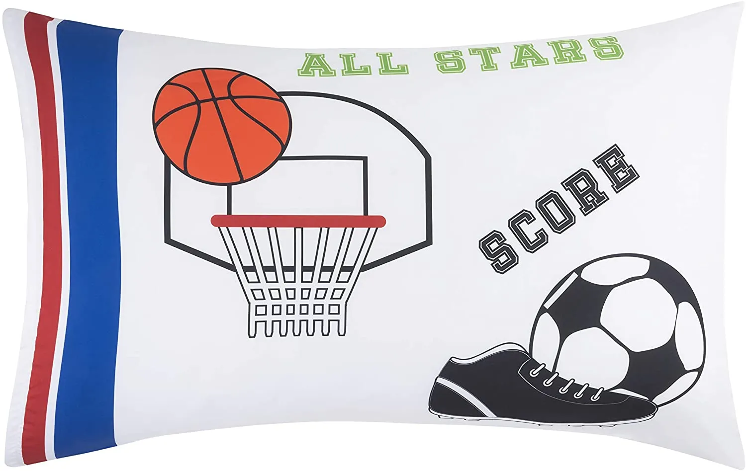 Sports 2 Pack Pillowcase Set