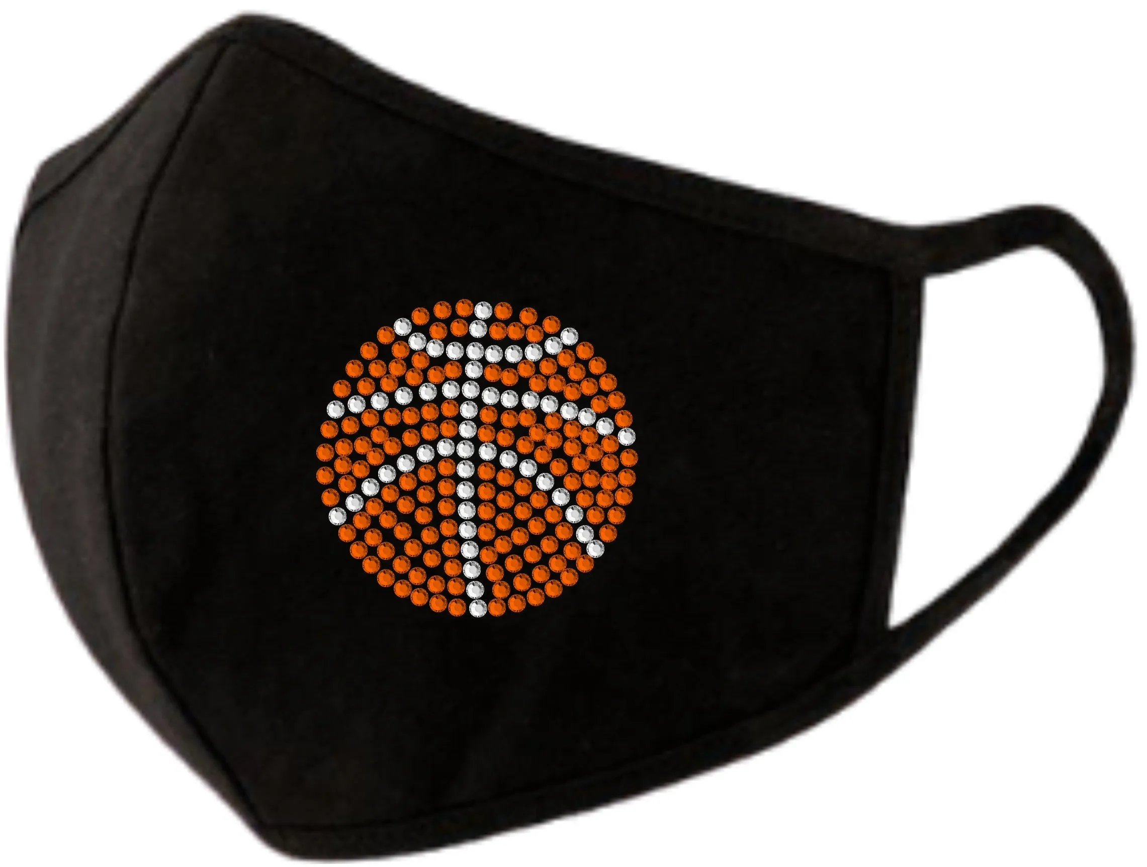 Sports Rhinestone Face Mask- All Options