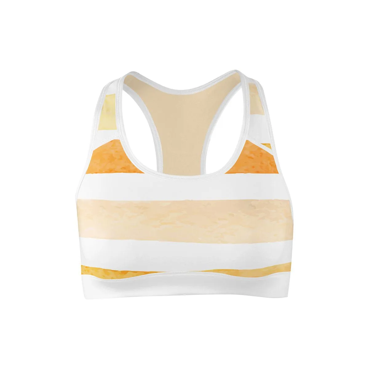 Sunny Stripes Sports Bra