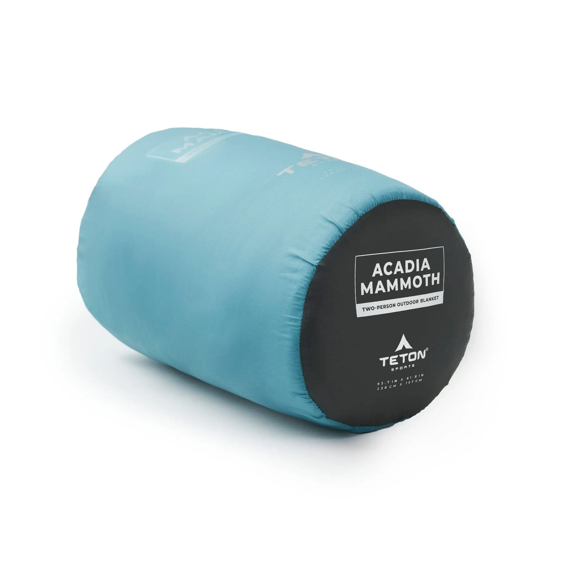 Teton Sports Acadia Mammoth Outdoor Camp Blanket in Teal/Slate