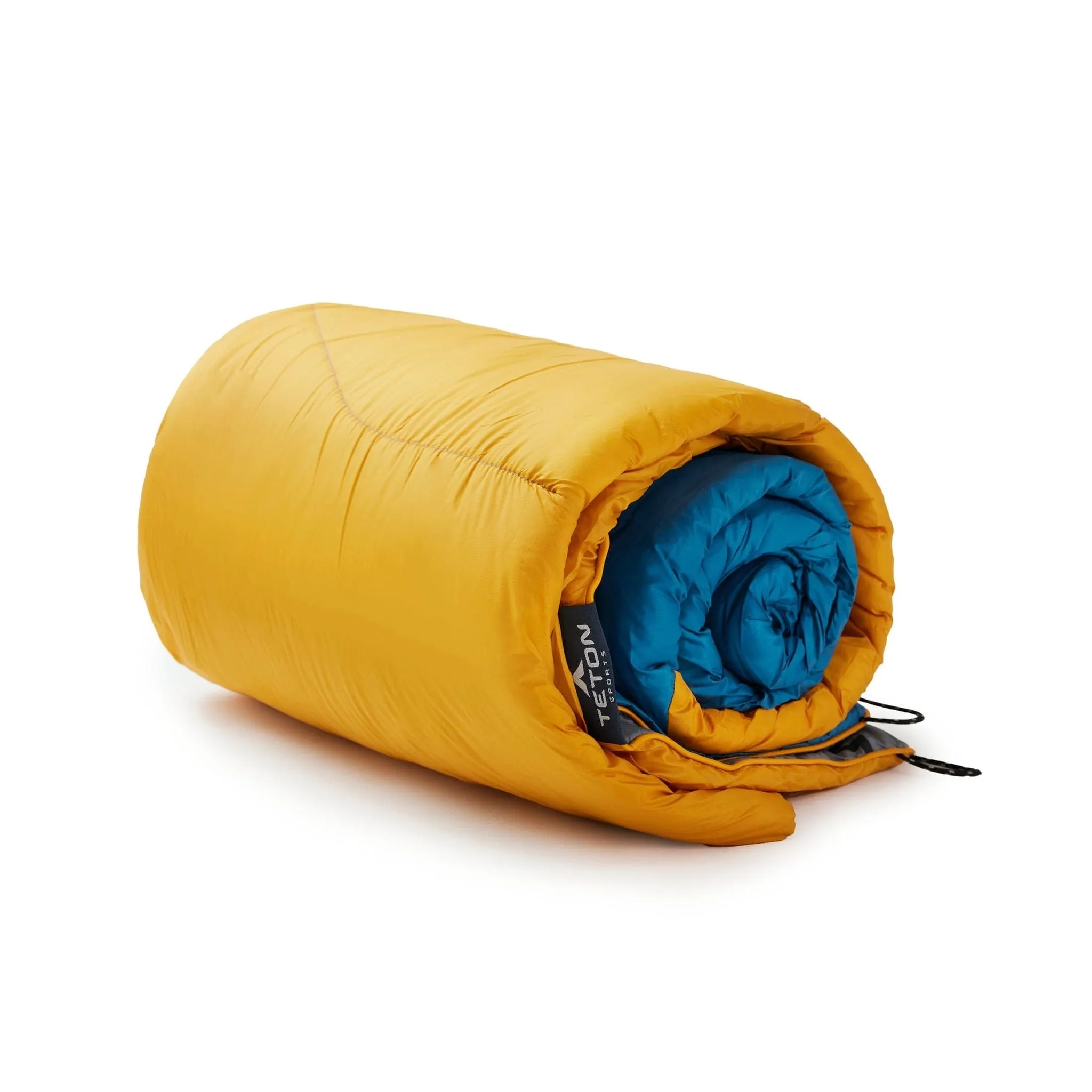 Teton Sports Acadia Outdoor Camp Blanket in Goldenrod/Peacock