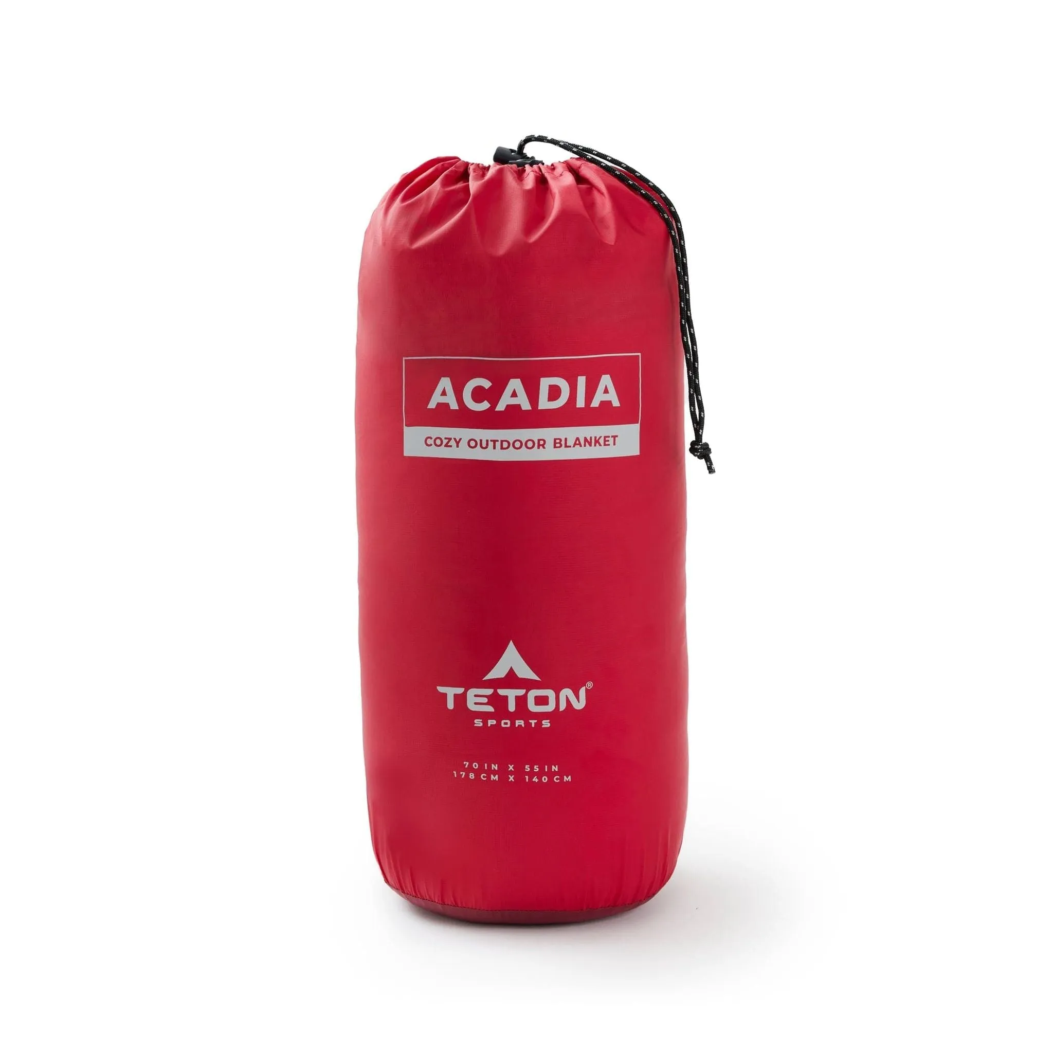 Teton Sports Acadia Outdoor Camp Blanket in Ruby/Garnet