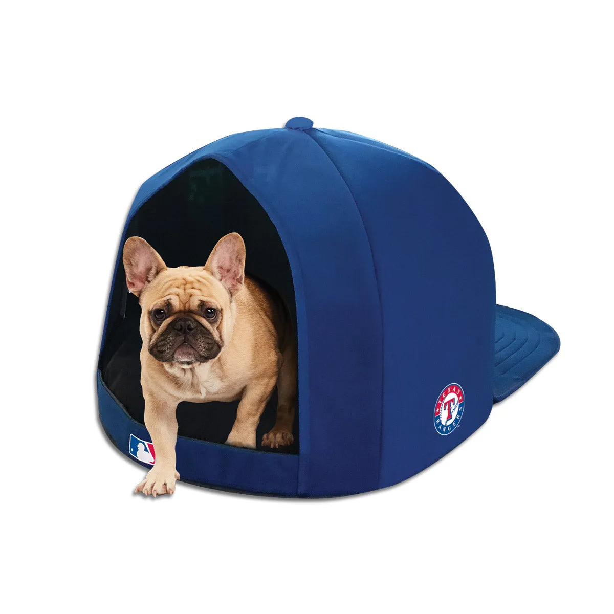 TEXAS RANGERS NAP CAP PLUSH DOG BED