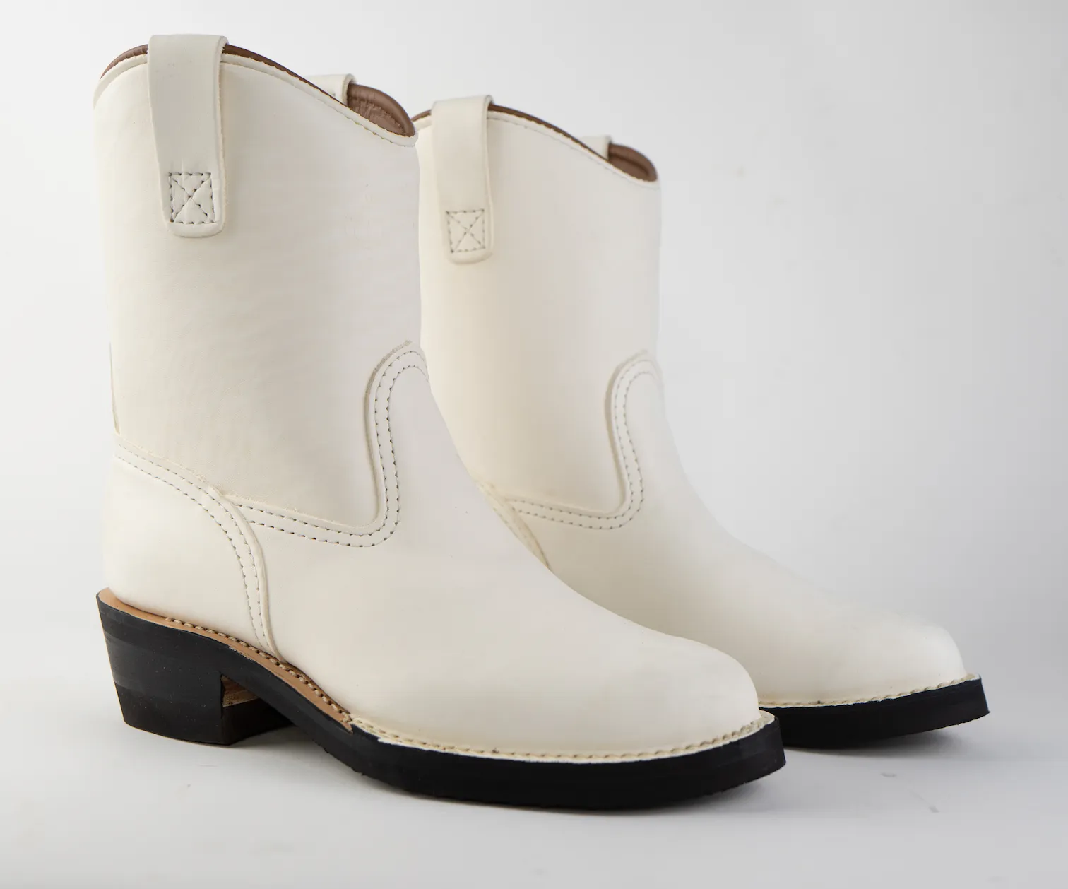 The Shop X Wesco Boots Sexxxy Morrison White Maryam Horsehide