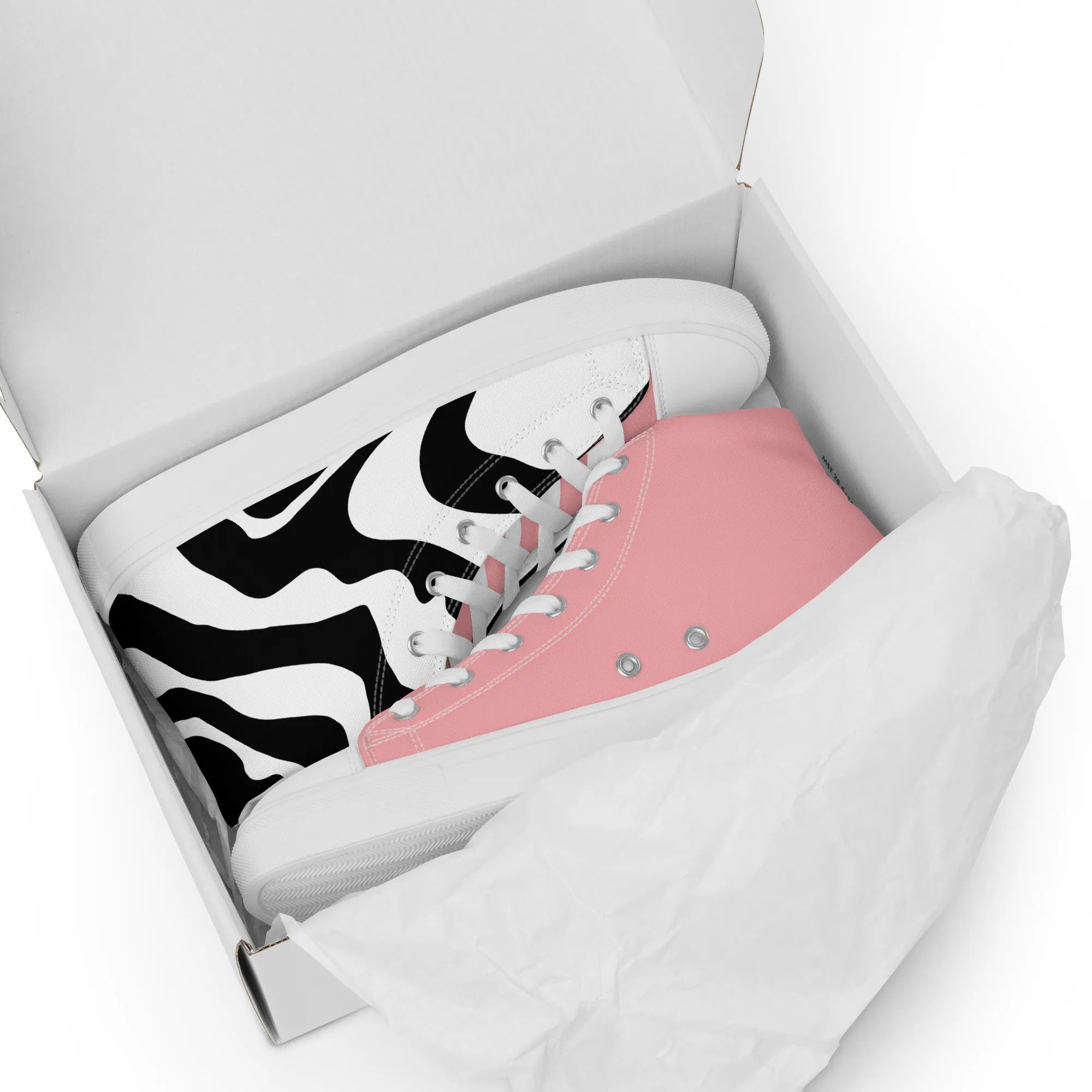 This is Me Women’s high top canvas shoes