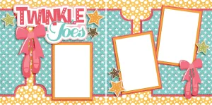 Twinkle Toes - Digital Scrapbook Pages - INSTANT DOWNLOAD