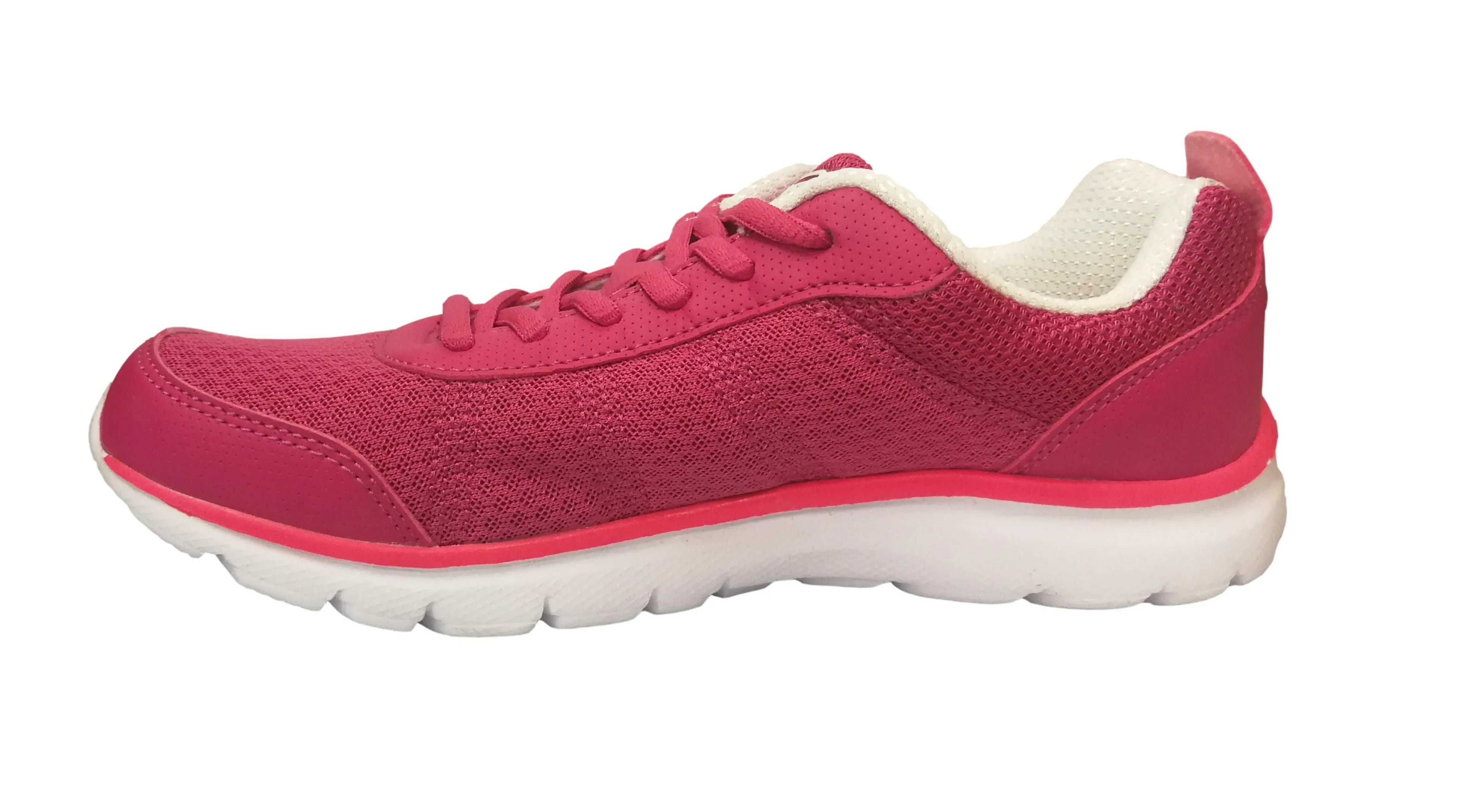 Umbro Salvador Womens Runners Running Shoes Fuchsia / White