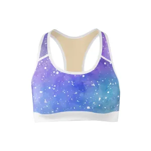 Unicorn Galaxy Sports Bra