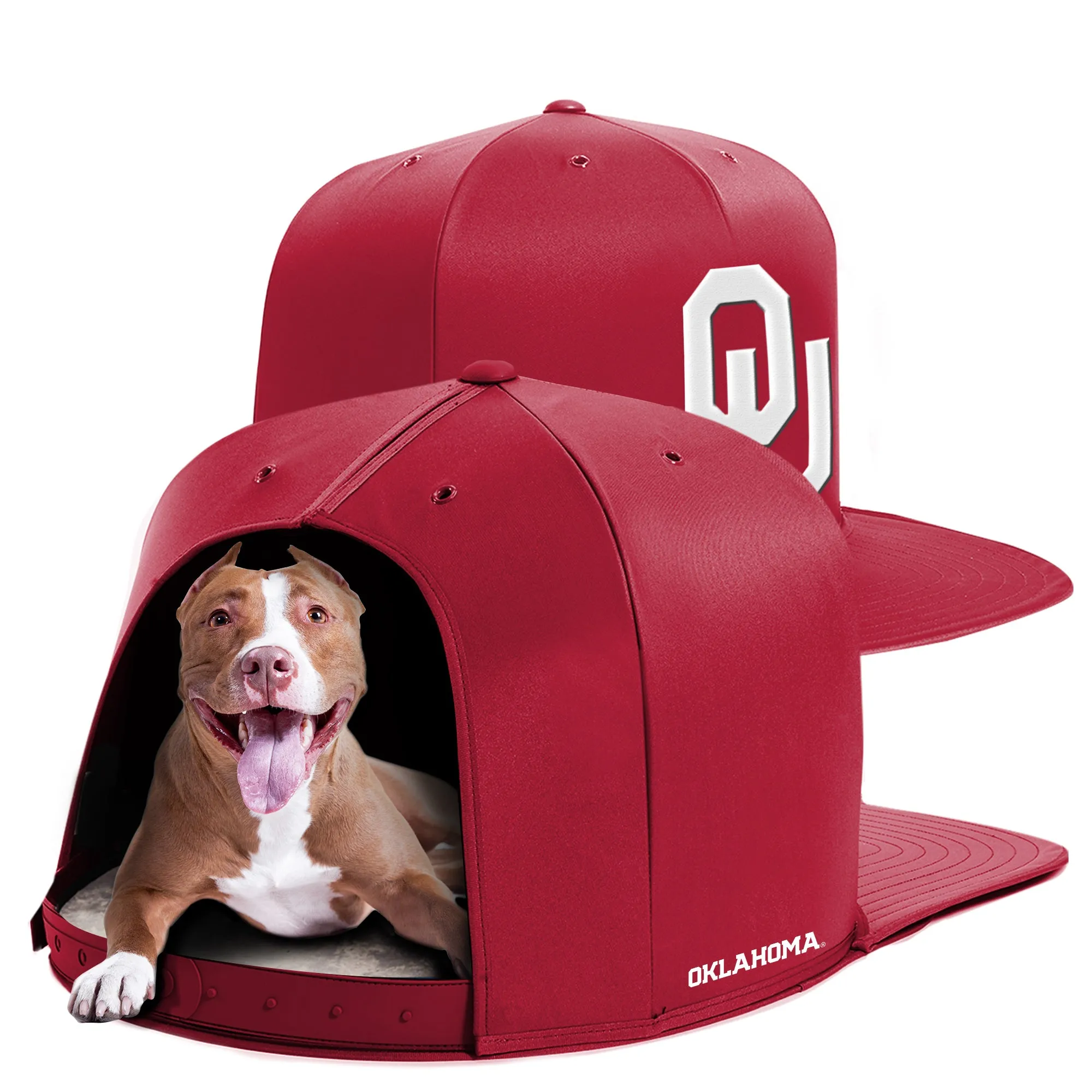 UNIVERSITY OF OKLAHOMA NAP CAP PREMIUM DOG BED