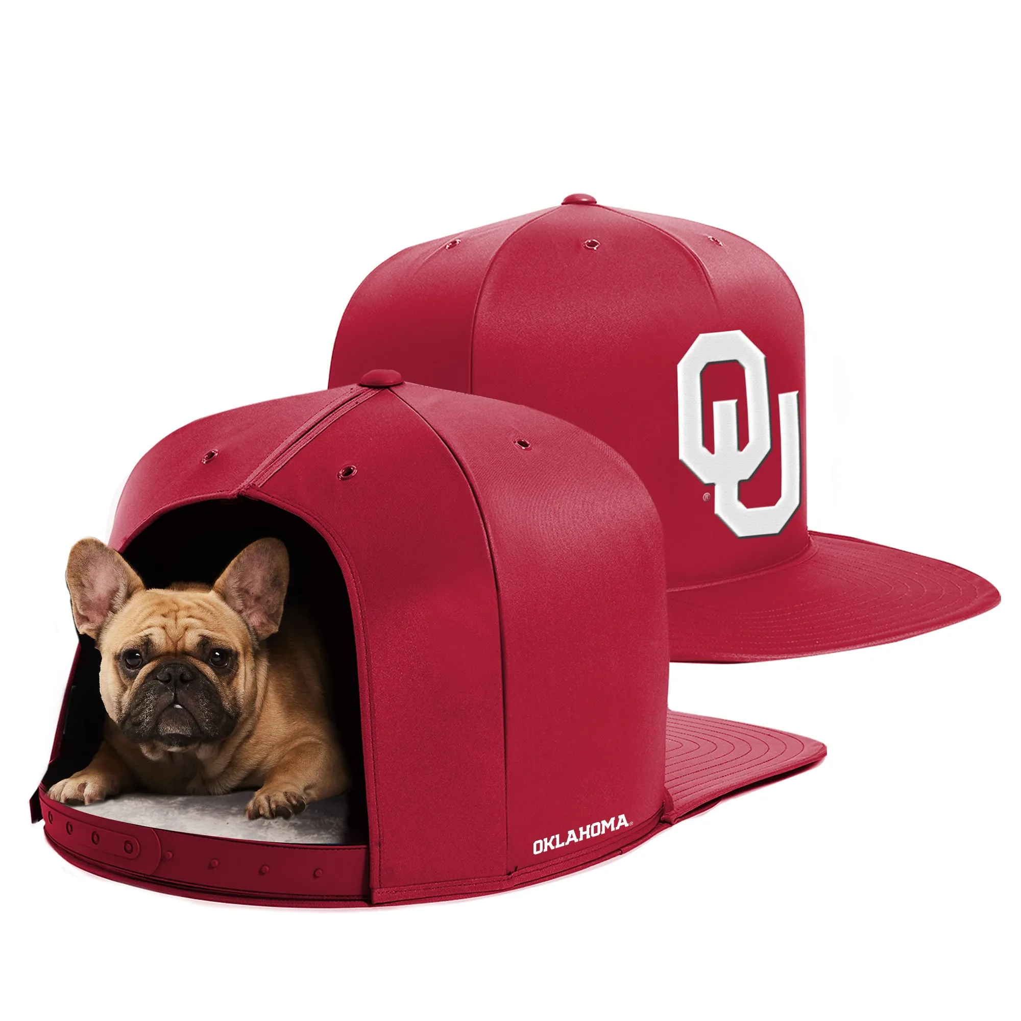 UNIVERSITY OF OKLAHOMA NAP CAP PREMIUM DOG BED