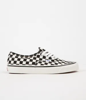 Vans Authentic 44 DX Anaheim Factory Shoes - Black / Check