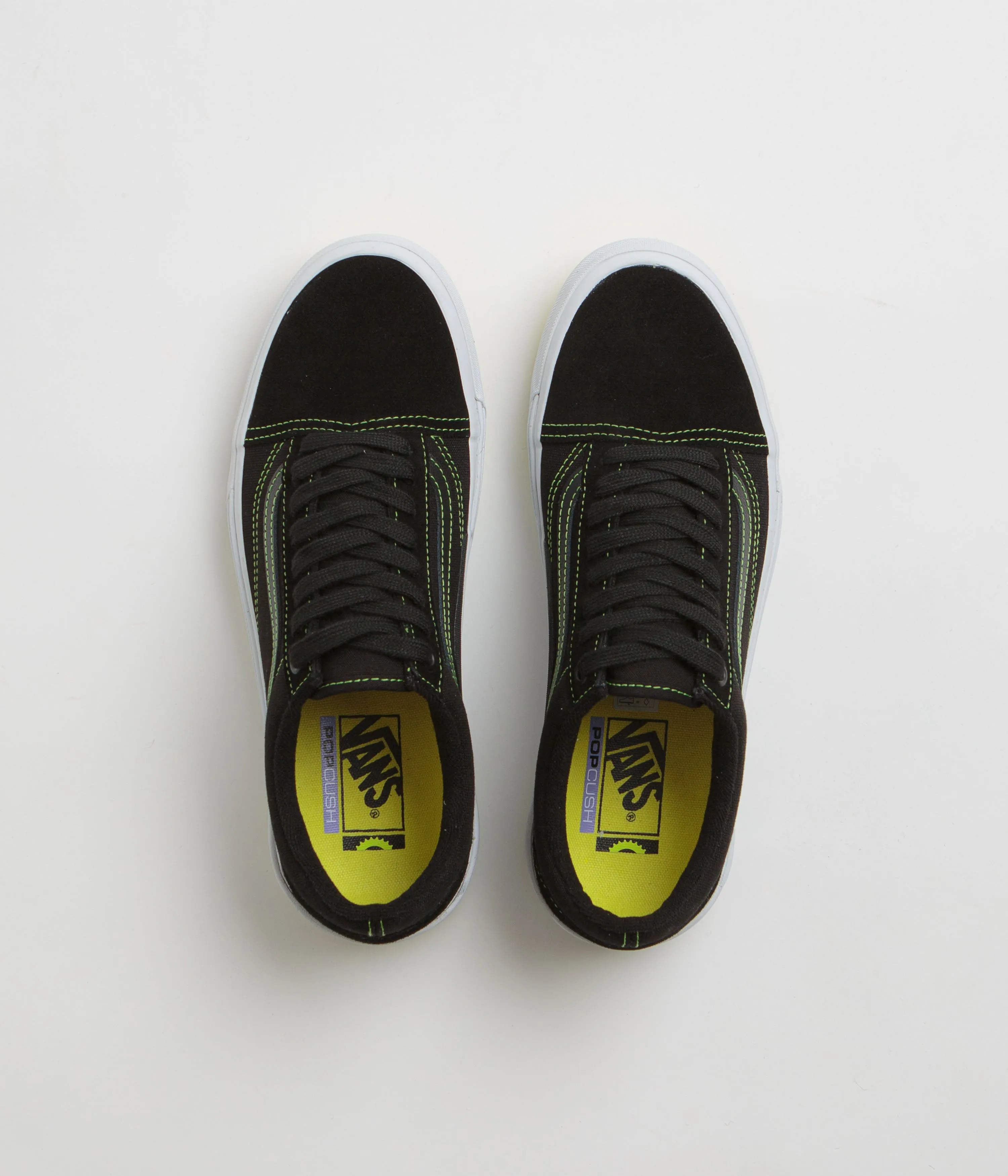 Vans BMX Old Skool Shoes - Black / Neon Yellow