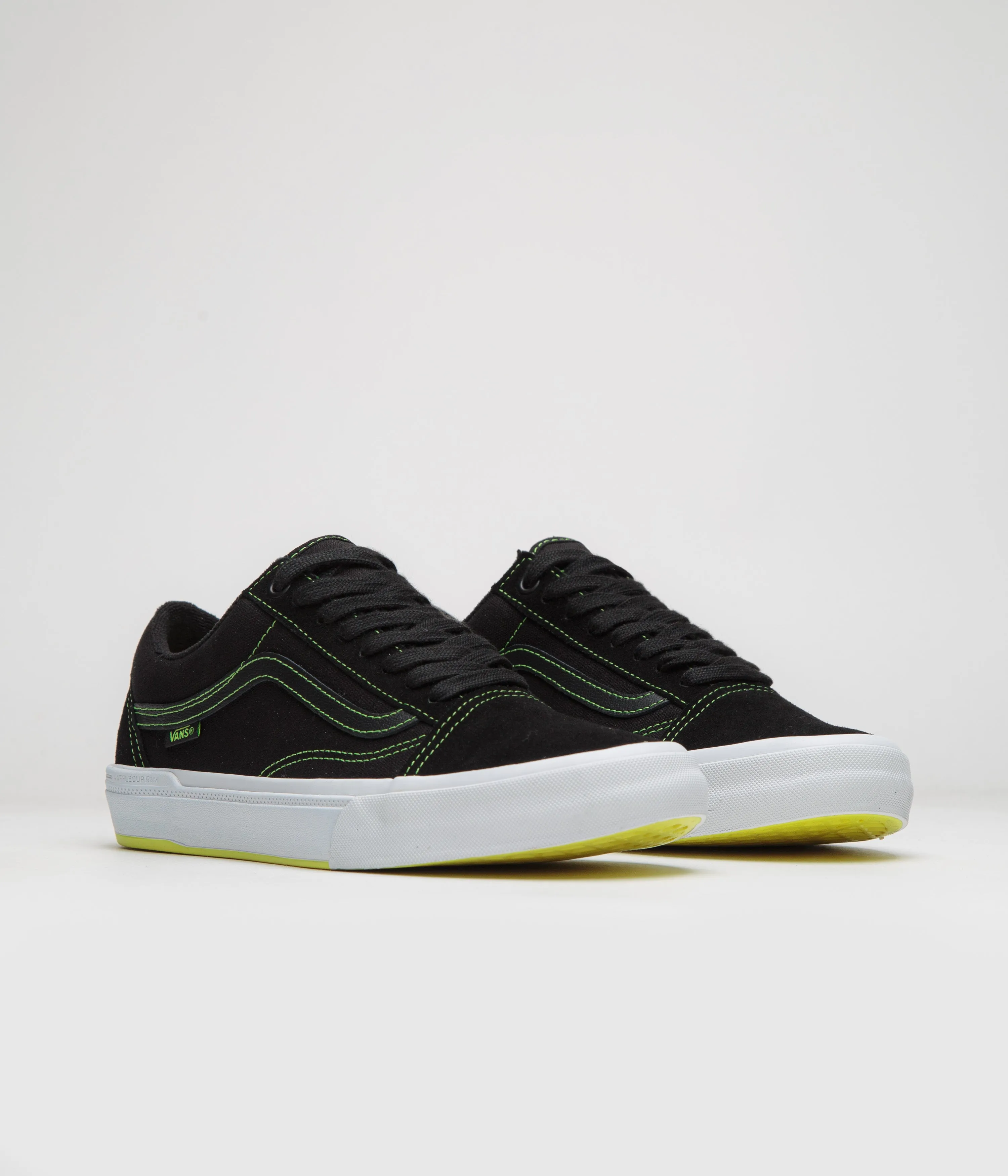 Vans BMX Old Skool Shoes - Black / Neon Yellow