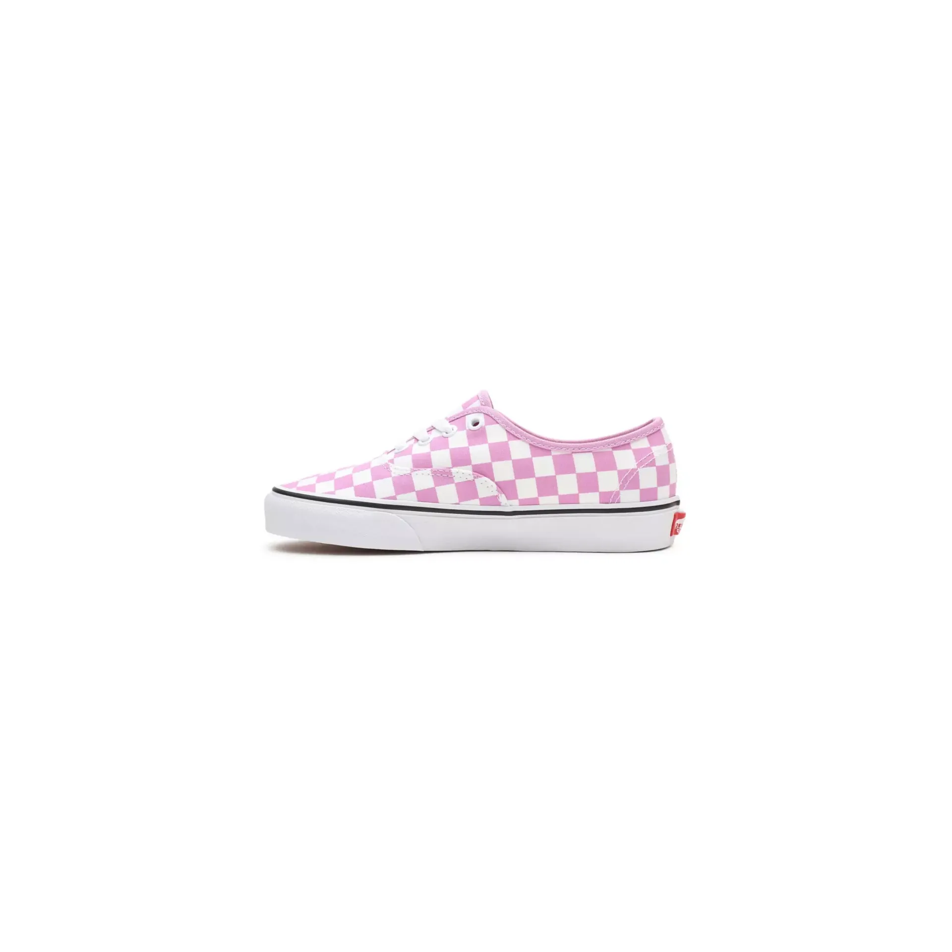 Vans Unisex Checkerboard Authentic Shoes - Orchid Pink / True White