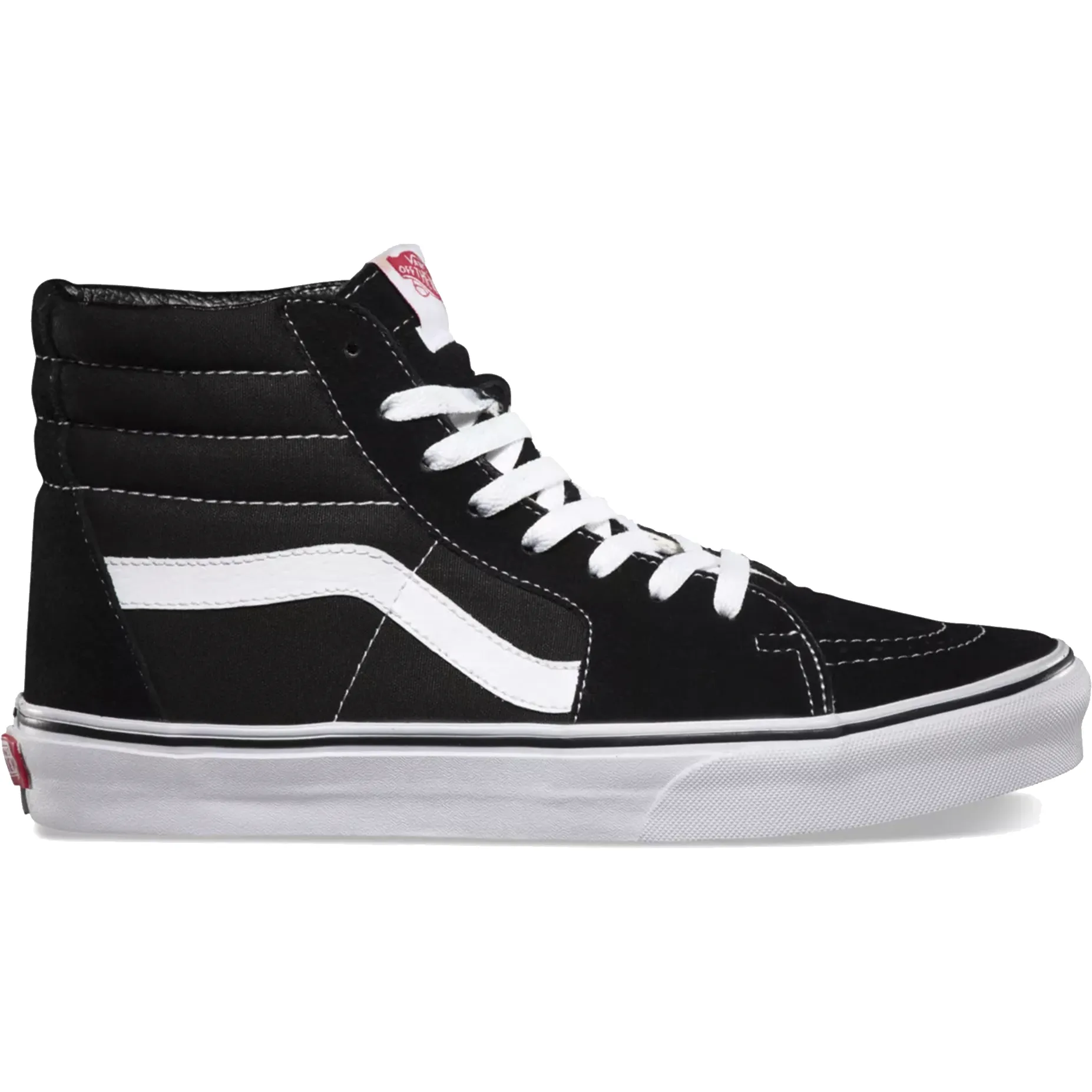 Vans Unisex Sk8-Hi Shoes - Black / White