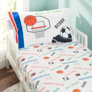 Varsity Sports Toddler Sheet Set