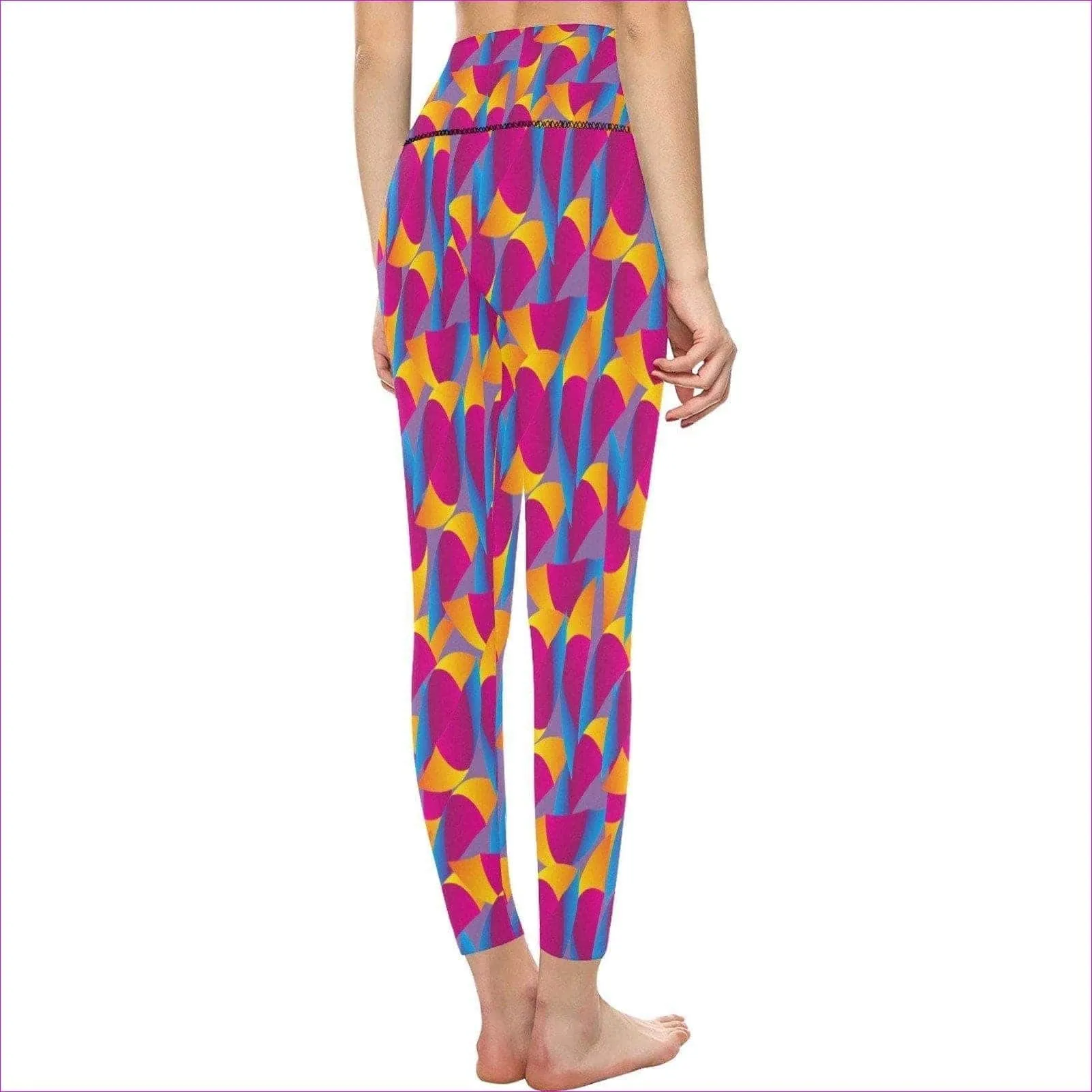 Vibrant Thang Women's High-Waisted Leggings