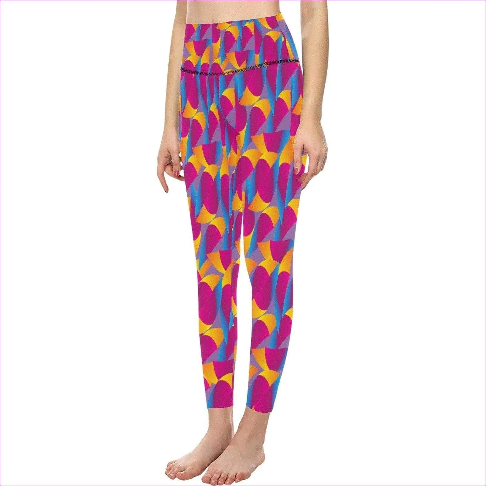 Vibrant Thang Women's High-Waisted Leggings