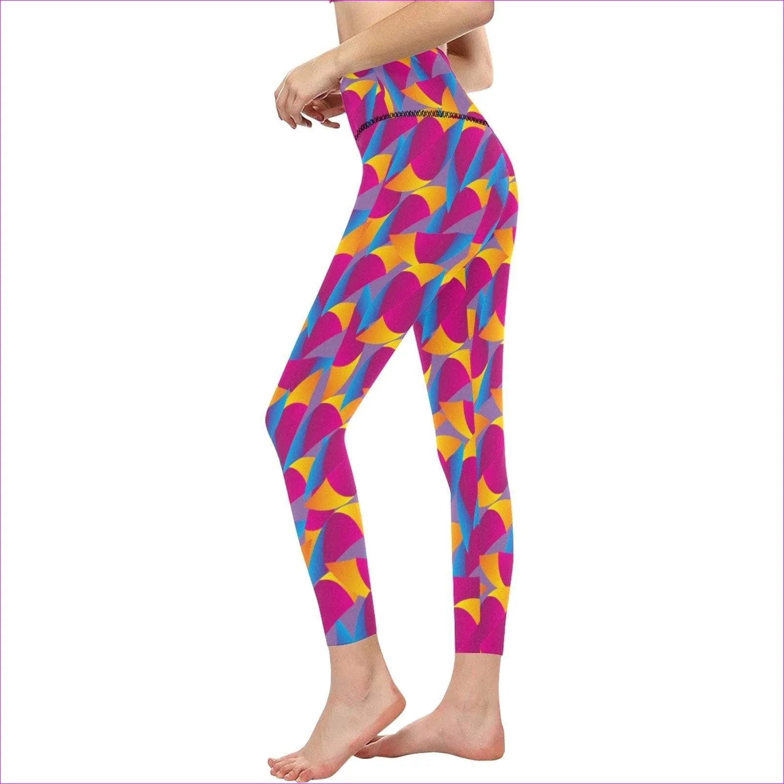 Vibrant Thang Women's High-Waisted Leggings