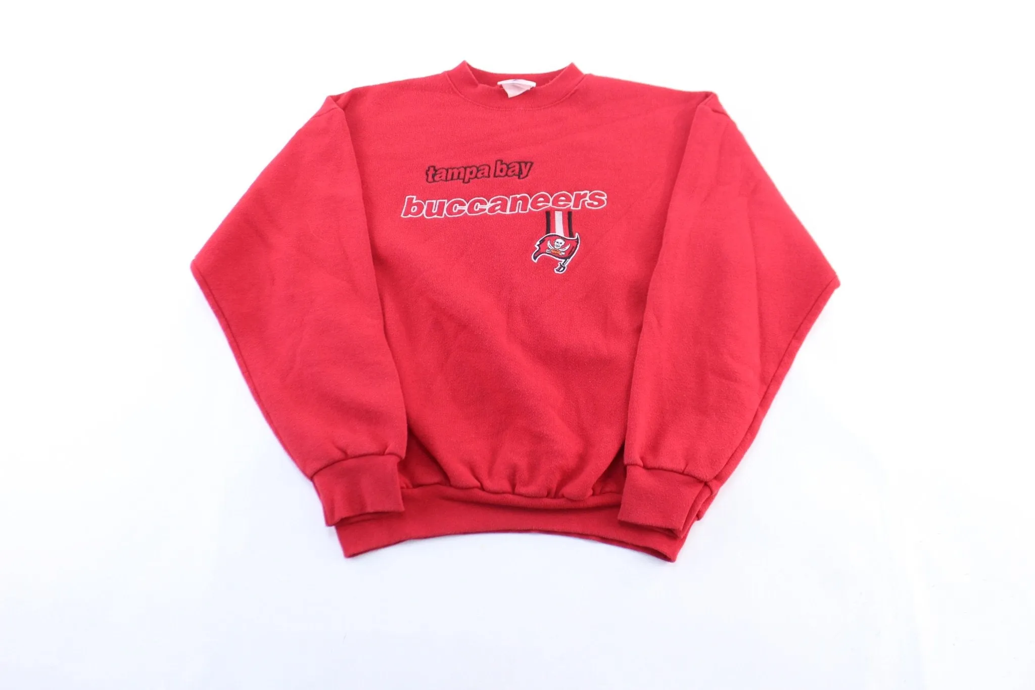 Vintage Tampa Bay Buccaneers Embroidered Logo 7 Sweatshirt