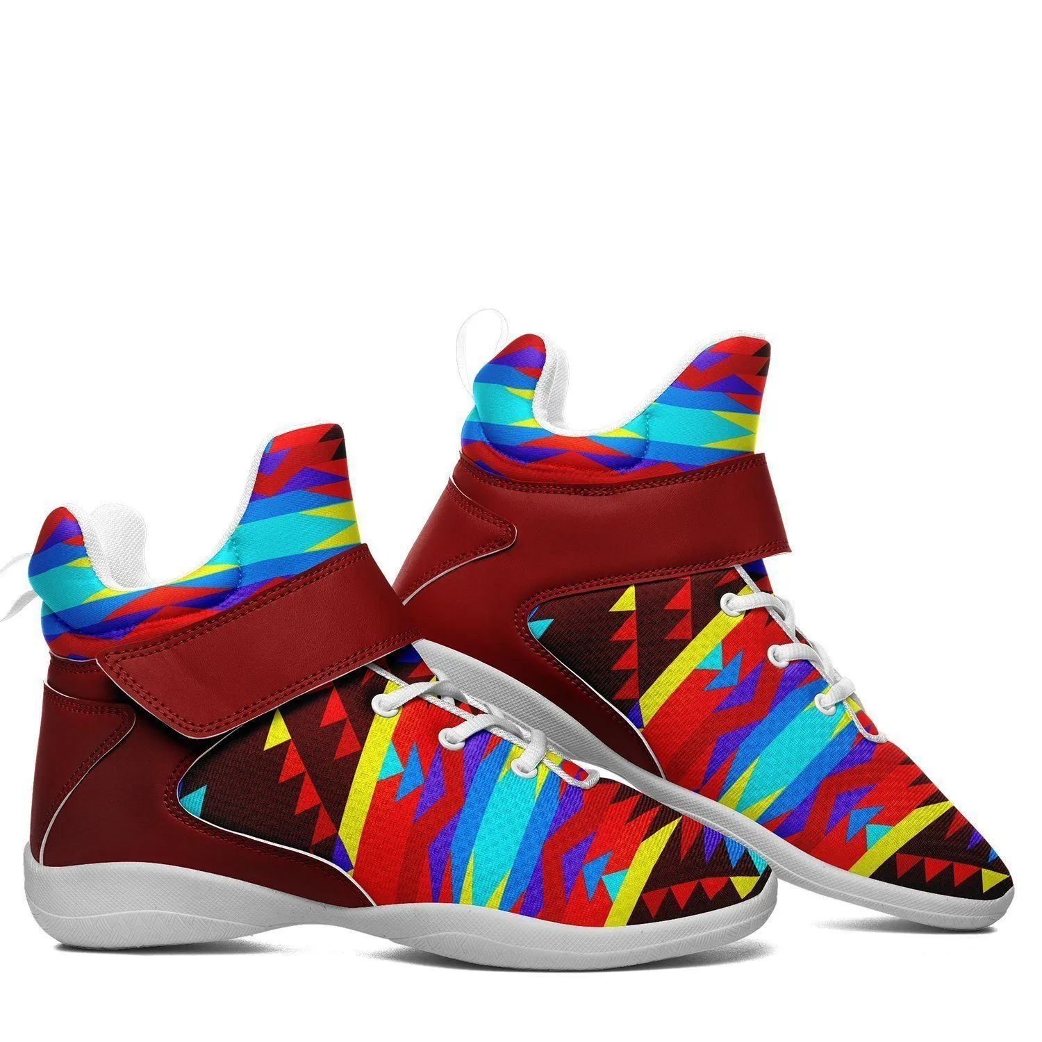 Visions of Lasting Peace Kid's Ipottaa Basketball / Sport High Top Shoes