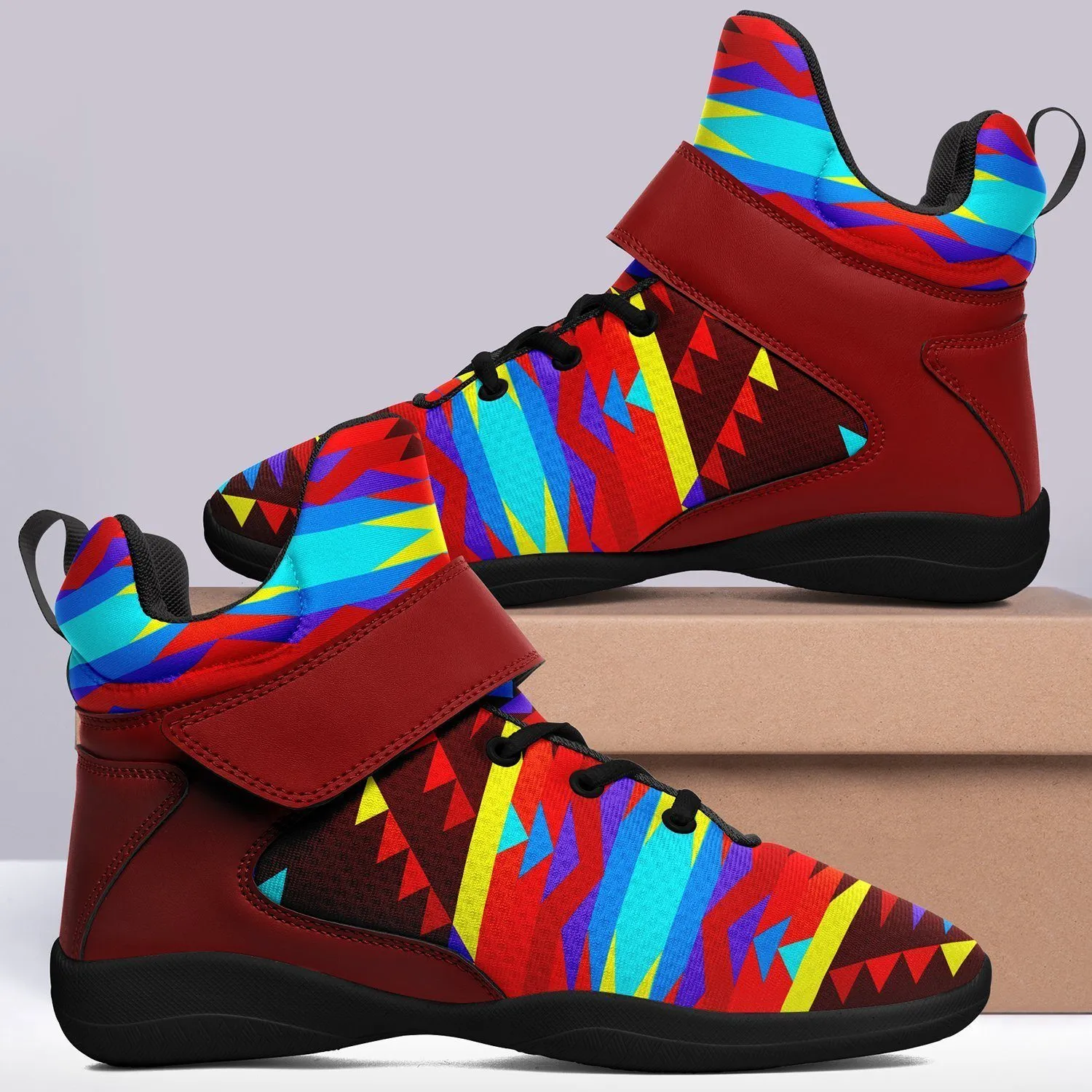 Visions of Lasting Peace Kid's Ipottaa Basketball / Sport High Top Shoes