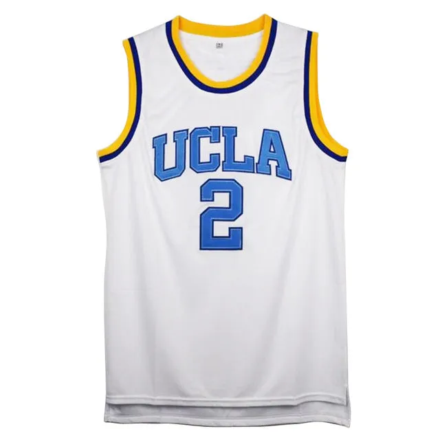 VTURE Mens Russell Westbrook #0 & #2 UCLA Bruins Blue Stitched Basketball Jersey