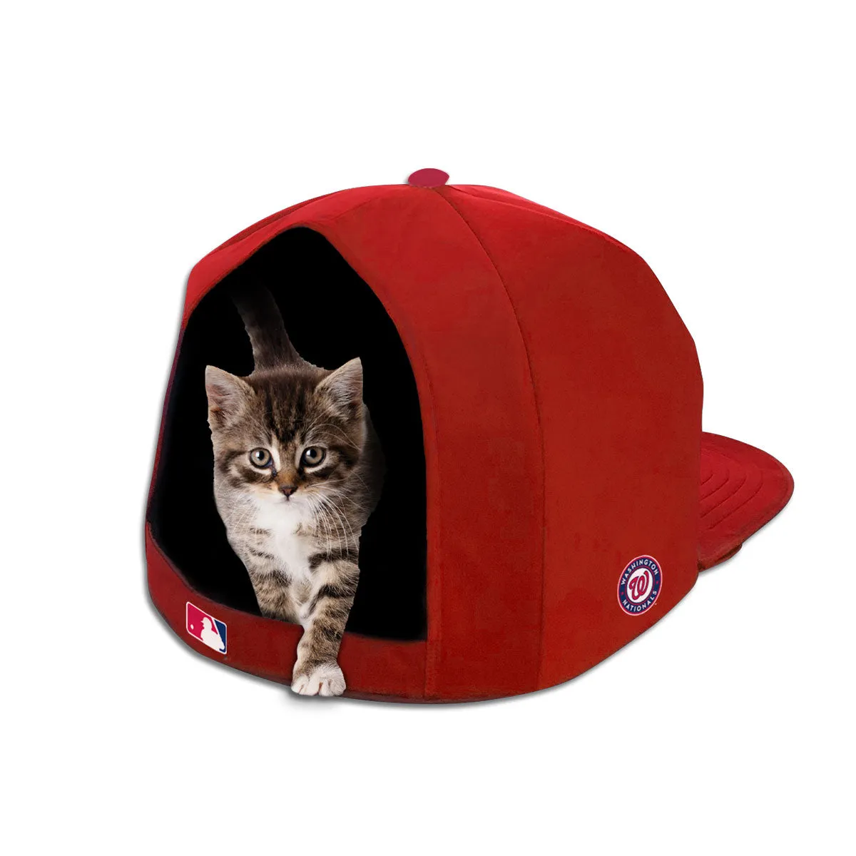 WASHINGTON NATIONALS NAP CAP PLUSH DOG BED