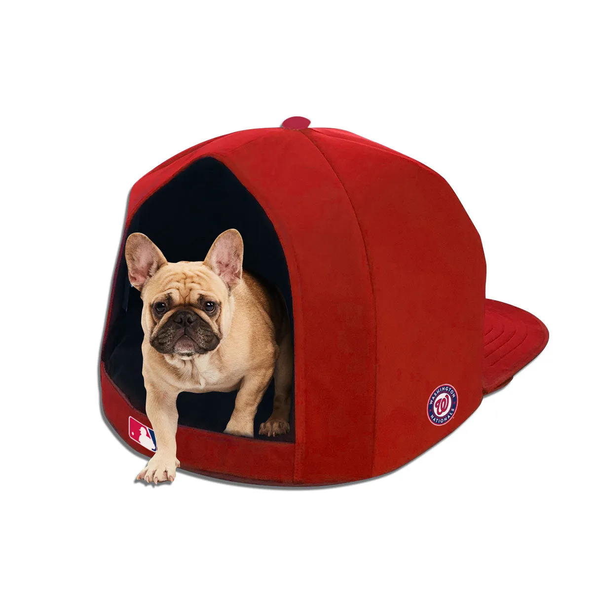 WASHINGTON NATIONALS NAP CAP PLUSH DOG BED