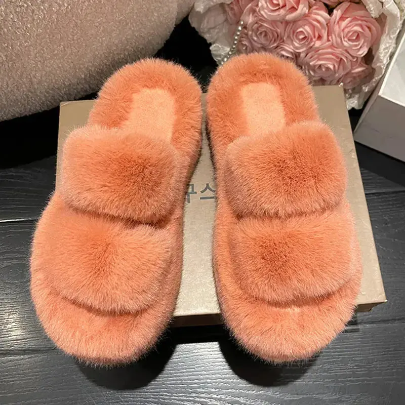 Winter Fluffy Indoors Slippers