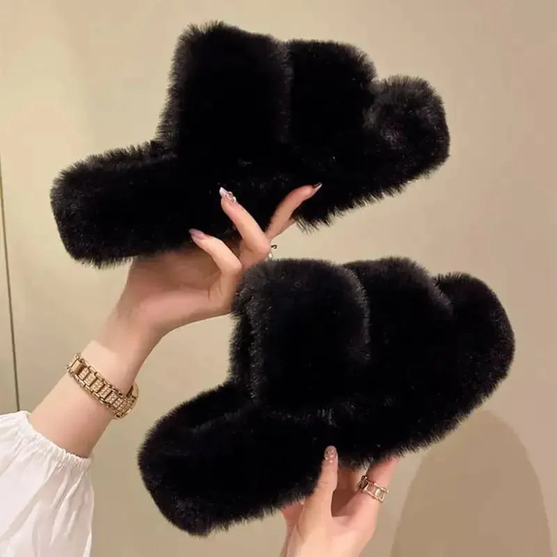 Winter Fluffy Indoors Slippers