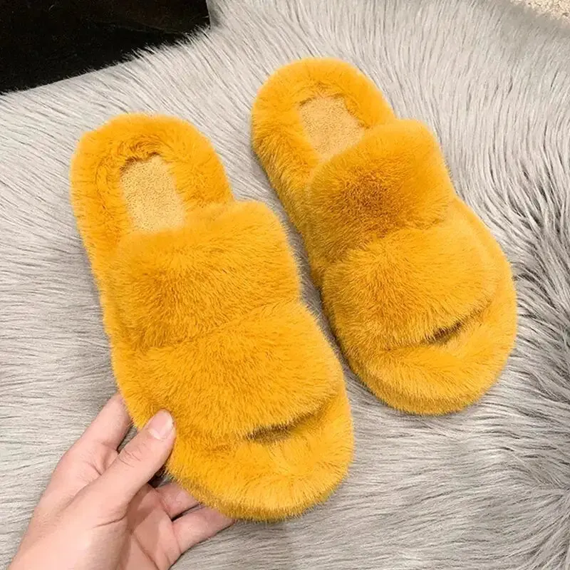 Winter Fluffy Indoors Slippers