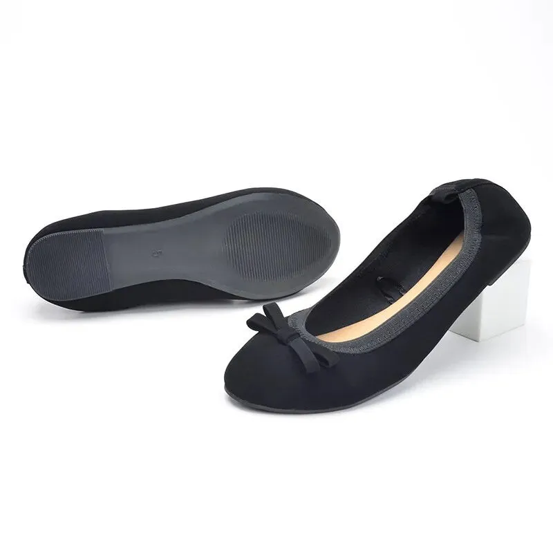 Woman Bow Boat flat Shoes