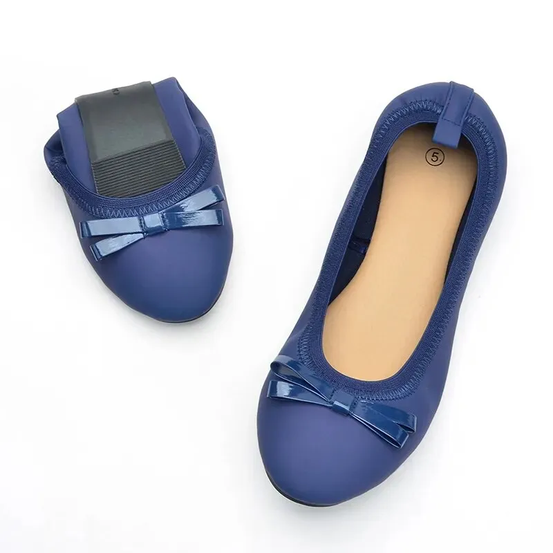 Woman Bow Boat flat Shoes