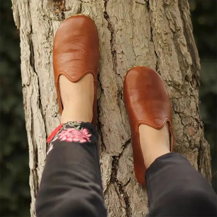 Women's Barefoot Shoes - Antique Brown