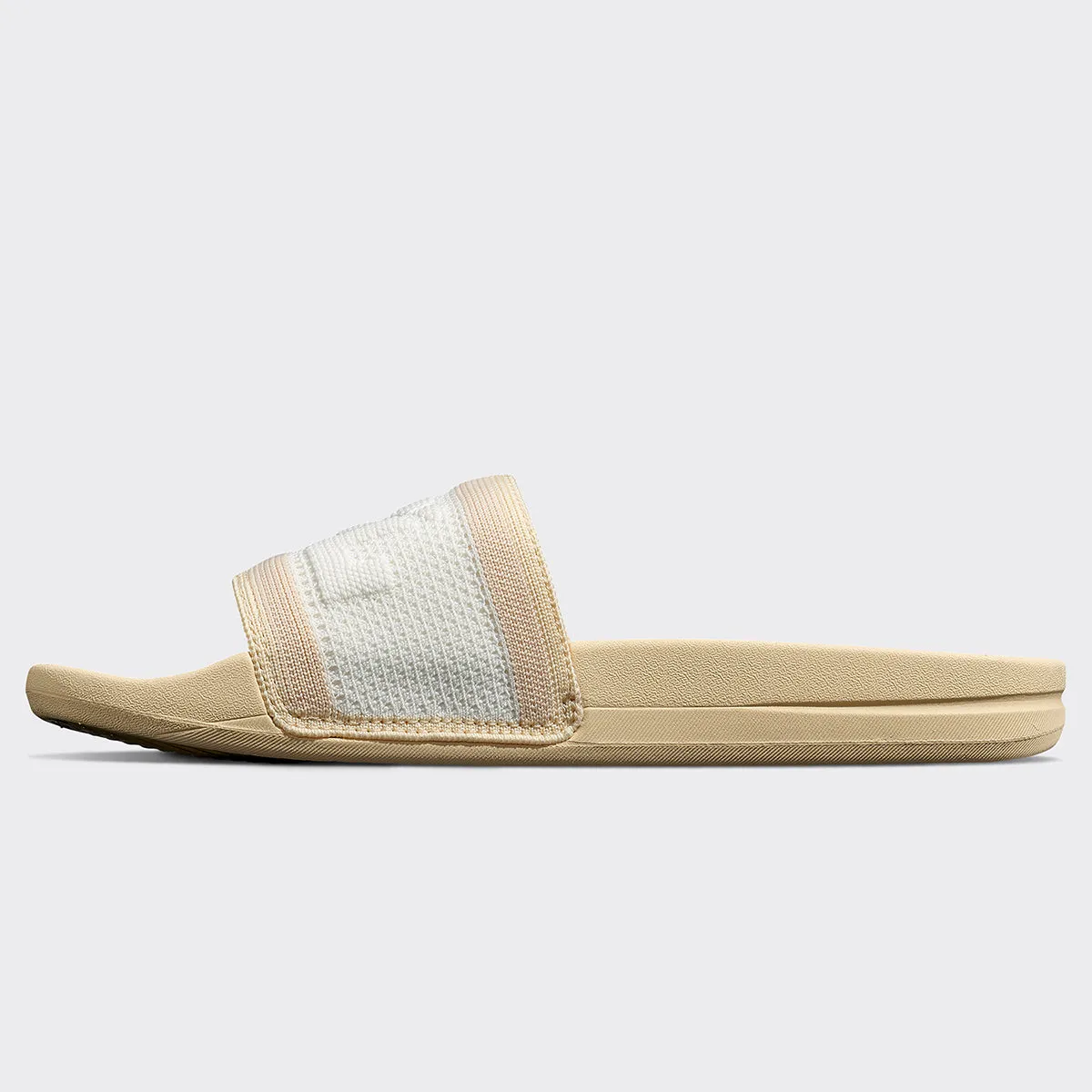 Women's Big Logo TechLoom Slide Vanilla / Alabaster / Ivory