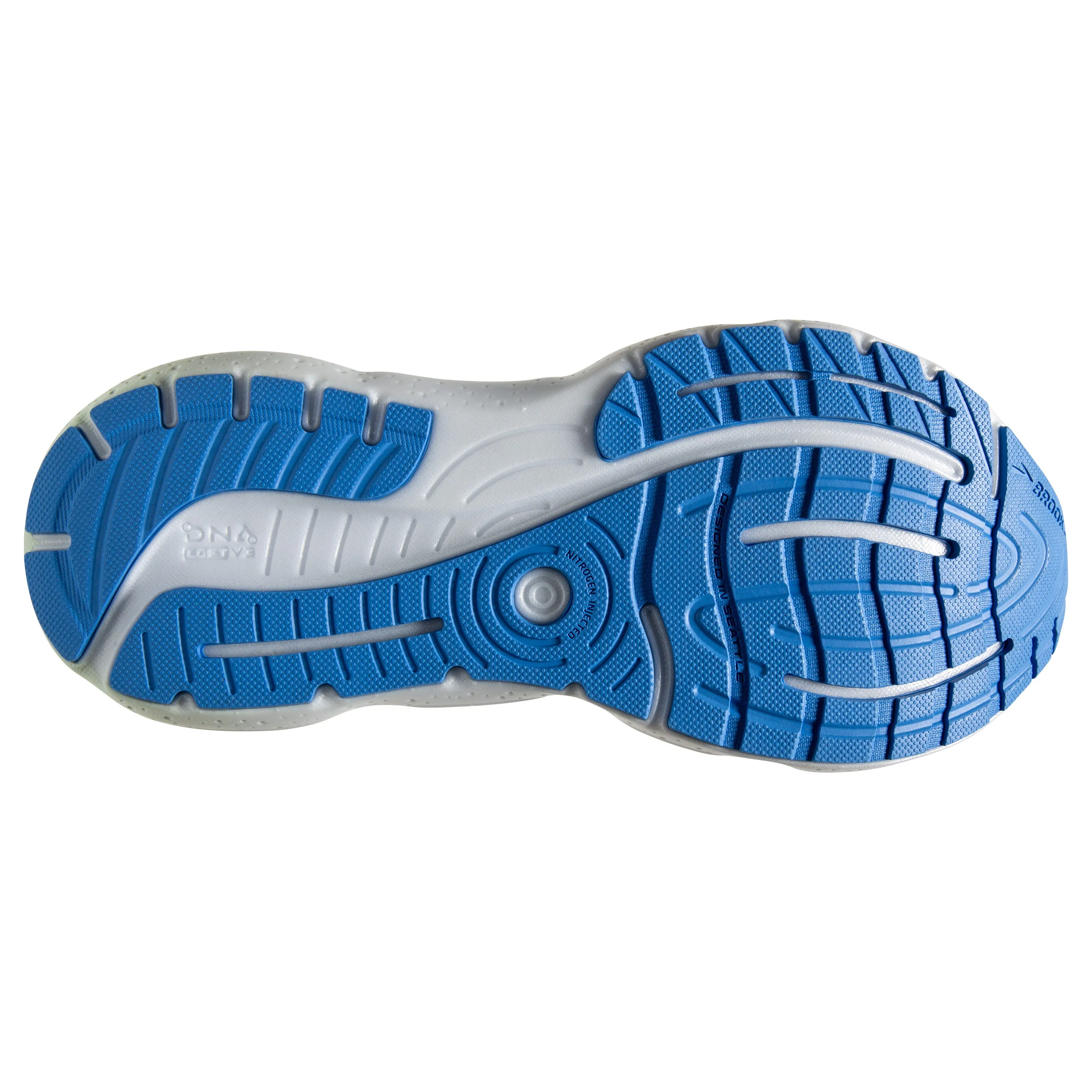 Women's Brooks Glycerin GTS 20 Color: Blue Glass/Marina/Legion Blue