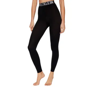 Womens Calvin Klein Black Slim Fit Pull On Leggings