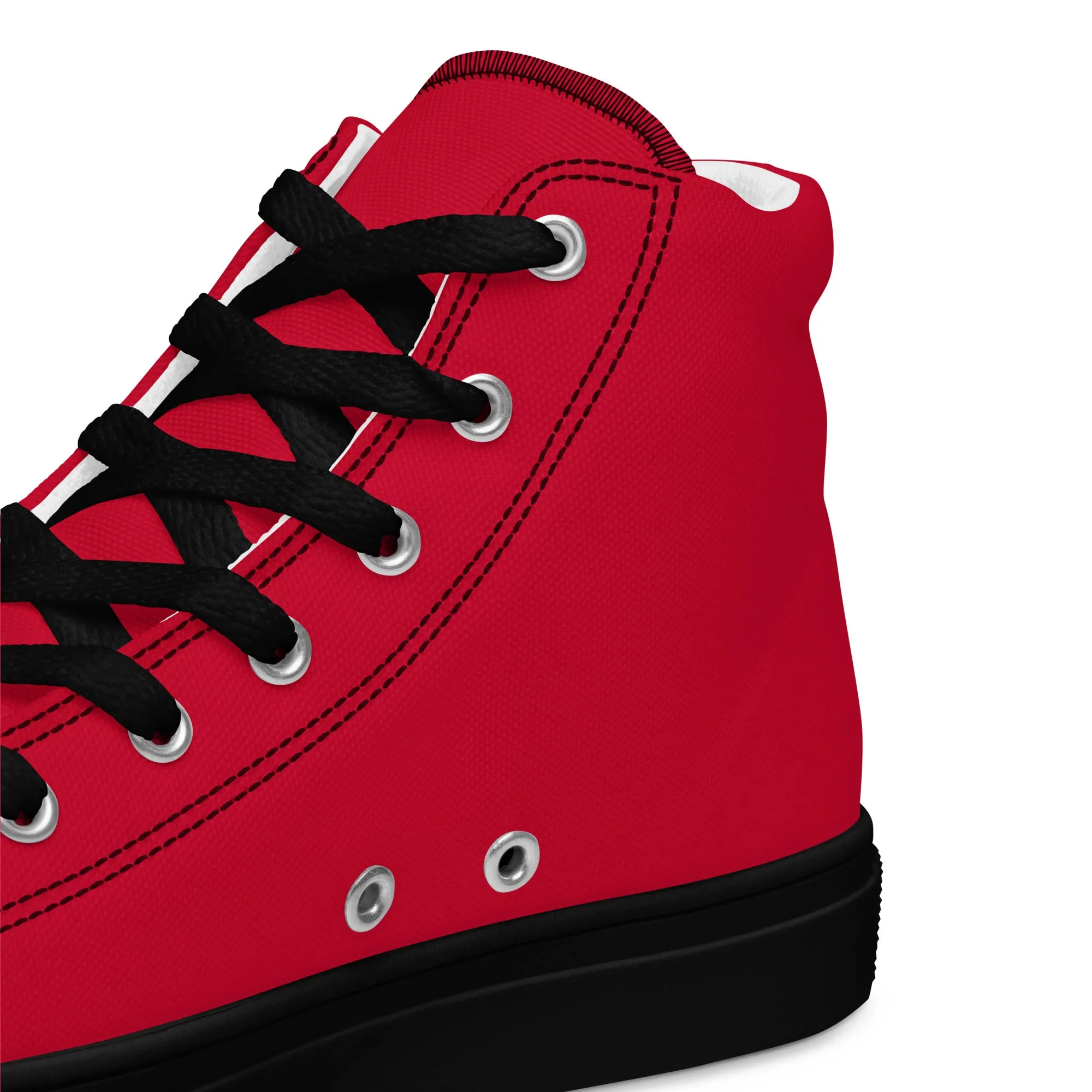 Women’s Cherry Red High Top Shoes